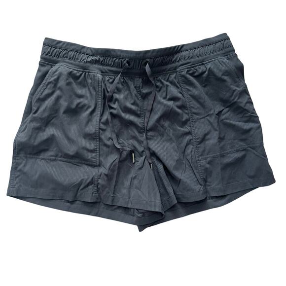 Lululemon Athletica Pants - Lululemon Dance Studio High Rise Drawstring Shorts Black Size 14
